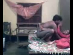 Super black skinned non professional indian hubby drills wifey missionary